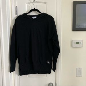 Calvin Klein Size XL Black Sweater Hoodie